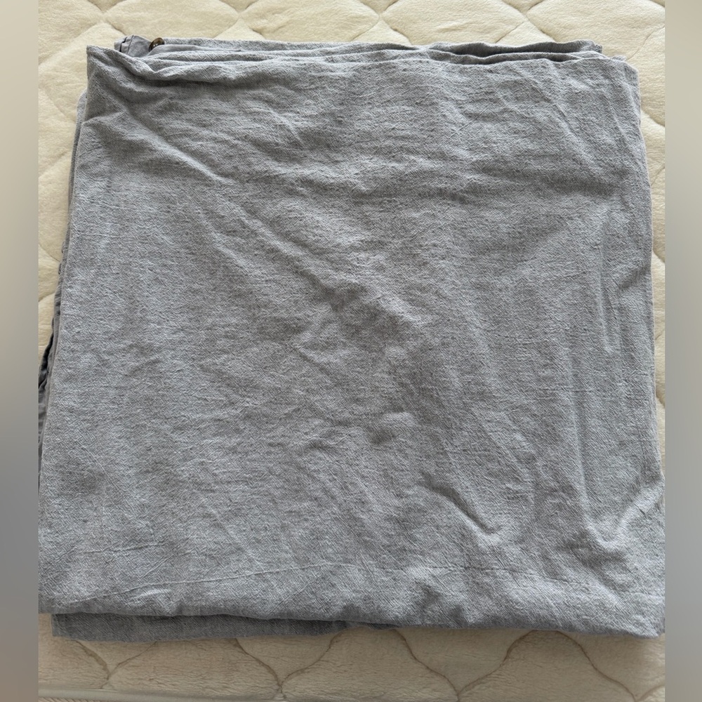 Magnolia Soft Gray Duvet Cover
